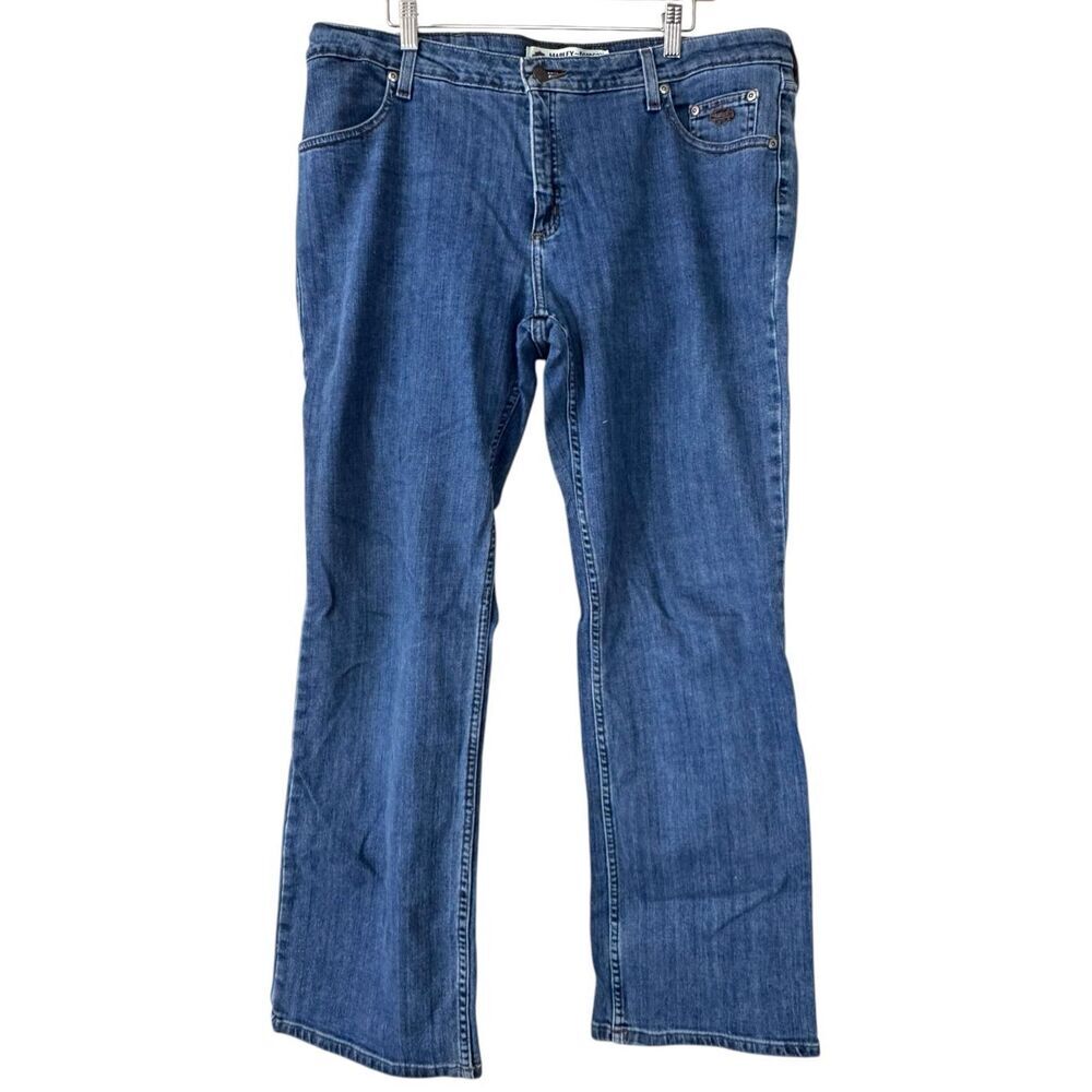 Harley-Davidson Straight Leg Blue Jeans